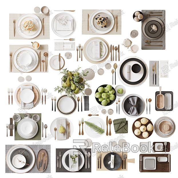 Modern Tableware model