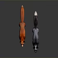Game and Movie Character Design Featuring Orange And Gray Foxes With Realistic Fur