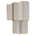 Jane European Table Lamp Fabric Table Lamp Creative Table Lamp Baker Flos 3d model