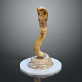 snake cobra venomous snake python reptile cold-blooded animal reptile 3d model