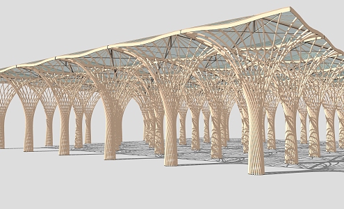 Modern Pavilion 3d model