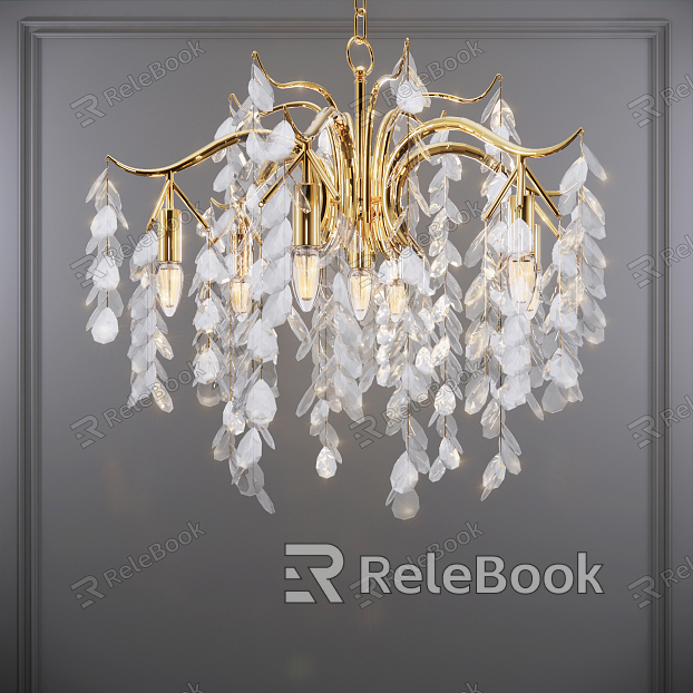 Light Luxury Crystal Chandelier Creative Crystal Chandelier model