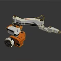 Modern Mechanical Arm Heavy Duty Robot Arm Robot Arm 3d model