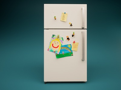 refrigerator animation assets animation refrigerator props sub-era refrigerator style model