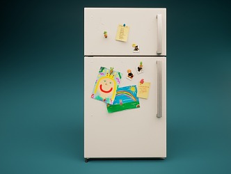 refrigerator animation assets animation refrigerator props sub-era refrigerator style 3d model