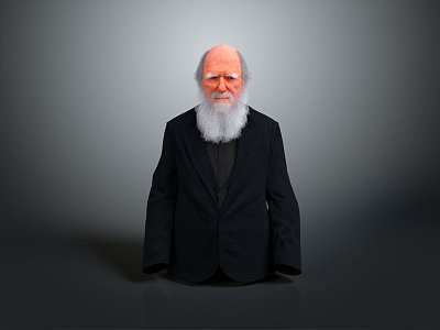 modern man wise old man old man ancient old man 3d model