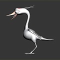 Crane Crane Crane Decoration Furniture Furnishings Realistic 3d model