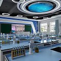 Science Laboratory Science and Technology Museum 3d model