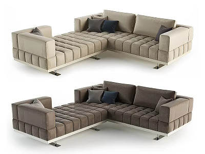 Multiplayer Sofa Corner Sofa Module Sofa 3d model