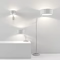 Modern Lighting Combination With Wall Floor And Table Lamps For Interior 3d model