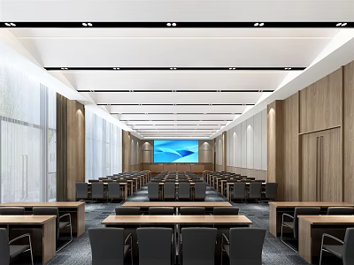 Modern Conference Room 3d model Modern Conference Room 3d model