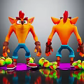 Modern Game Character Animation Mouse Cartoon Mouse 3d model