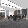 Birds Eye View Interior Layout With Modern Design And Functional Living Dining Zones