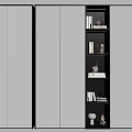 Modern Wardrobe Design With Glass Doors Internal Shelves And Hanging Storage Space