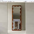 Modern Other Ornaments Antique Full-length Mirror Large Mirror 3d model