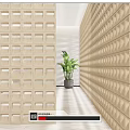 Silent Wind Cement Component Partition Cement Component Screen Silent Wind Cement Component Screen 3d model