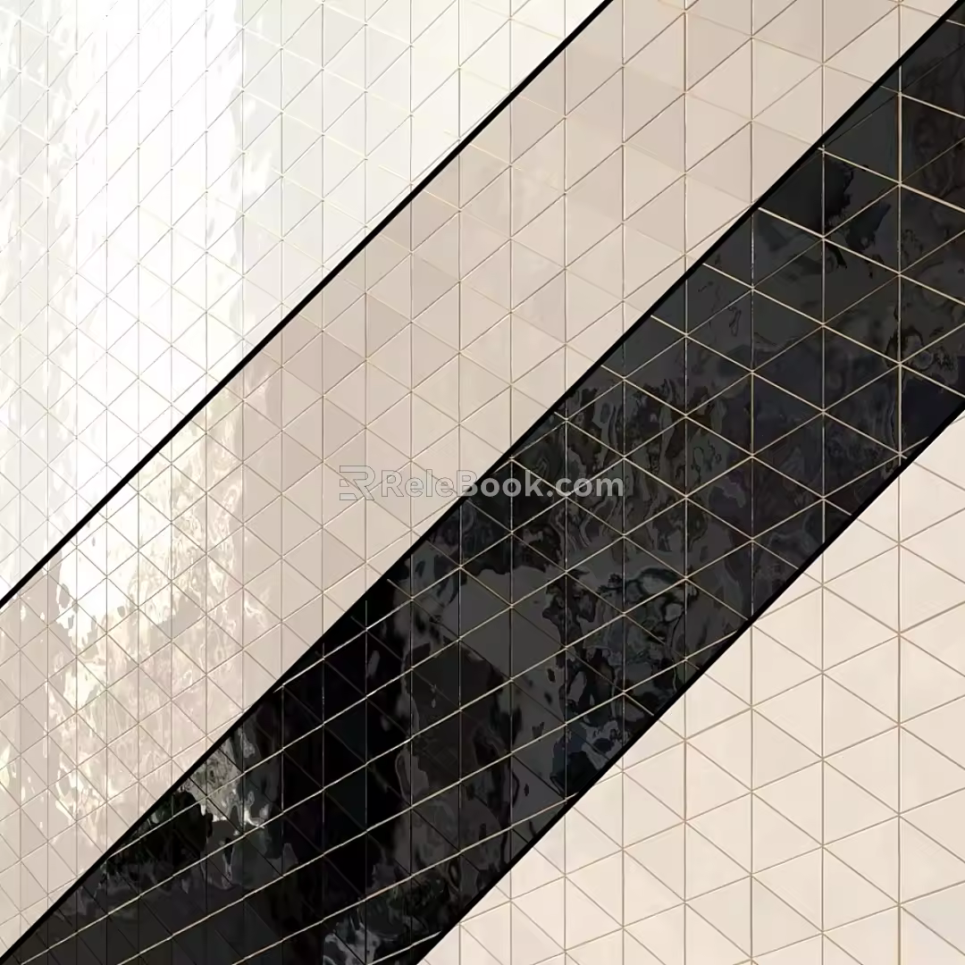 Modern floor tile 3d model