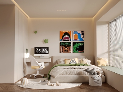 Children's room 3d model