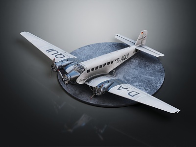 modern aircraft civil aircraft commercial aircraft civil aviation 3d model