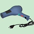 Smart Machine Hair Dryer Light Blue Design With Colorful Buttons And Power Cord