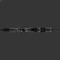 Two Modern Tactical Rifles With Detachable Magazines And Black Finish