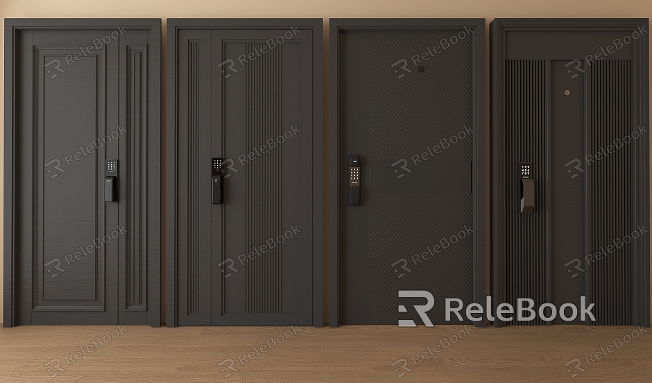 Door Security Door Entry Door model