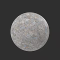 3D Microtopography Terrain Model Showcasing Detailed Textured Spherical Surface Features