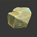 Wooden Stone Material Featuring Green And Beige Natural Texture Reflective Surface On Black Background