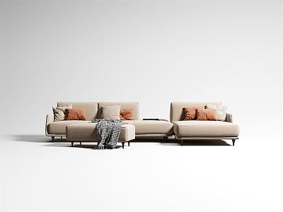 Modern Combination Sofa Combination 3d model