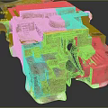 Cave Dungeon Underground Cave Game Environment Game Scene Fairy Tale Scene Fairy Tale 3d model