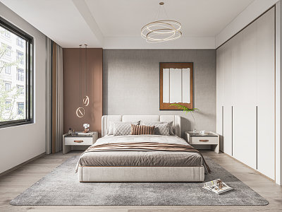 Modern Bedroom 3d model