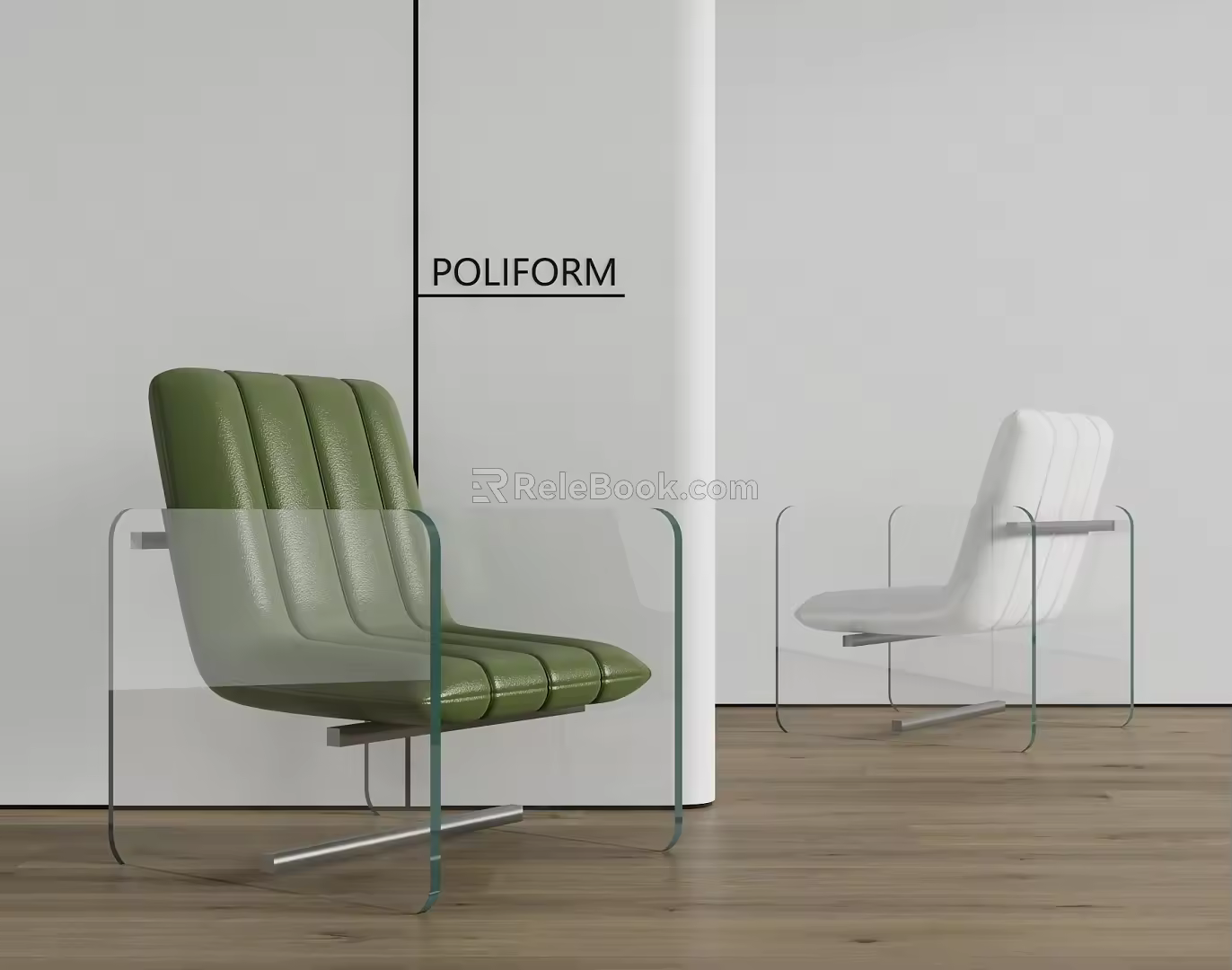 single sofa leisure sofa 3d model