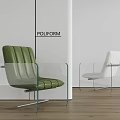 single sofa leisure sofa 3d model