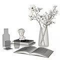 Modern ornaments combination 3d model