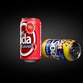 Soda Drinks 3d model