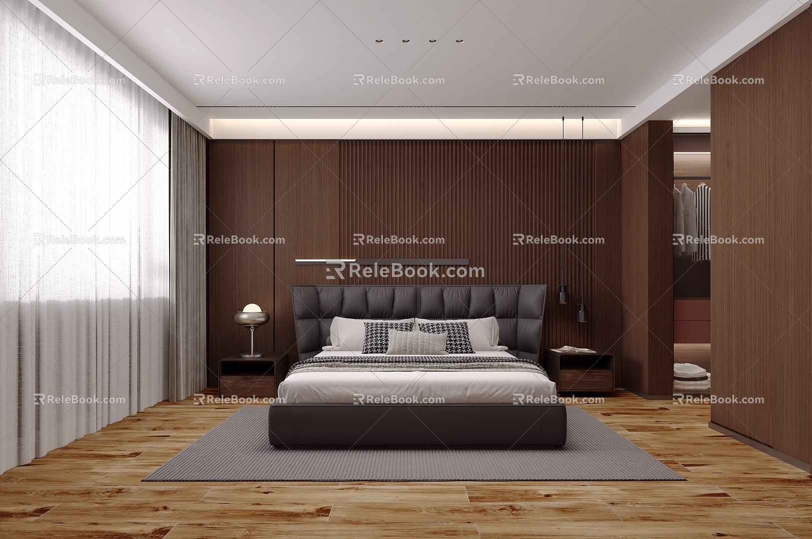 Modern Bedroom Bedroom Master Bedroom 3d model