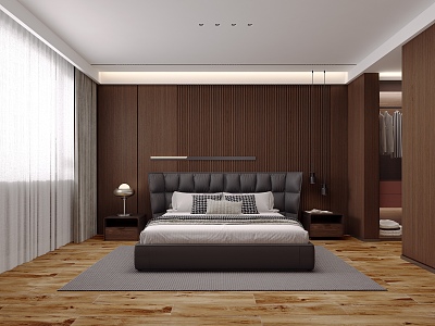 Modern Bedroom Master Bedroom 3d model