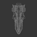 Futuristic Sci Fi Spaceships With Intricate Design Mechanical Details Armored Textures And Green Gray Hues