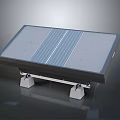High Efficiency Solar Panel System For Household Daily Electricity Supply With Stable Base 3d model