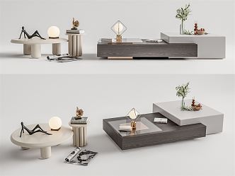 Modern coffee table 3d model