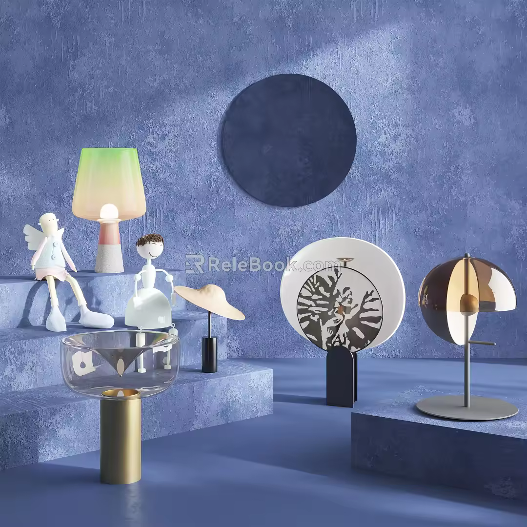 Modern Table Lamp Table Lamp Combination 3d model