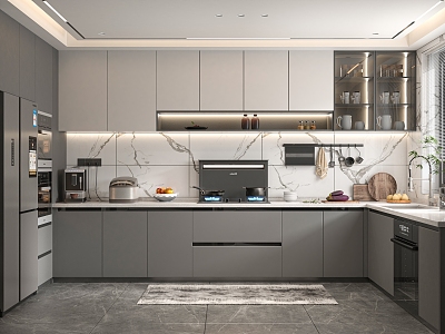 Modern Kitchen 3d model