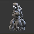 Modern Game Character Monster Elf Cartoon Elf Cartoon Monster Game Little Monster Elf Image 3d model