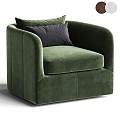 Modern single sofa 3d model