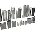 Various Skyscraper Building Models With Different Designs And Heights 3d model