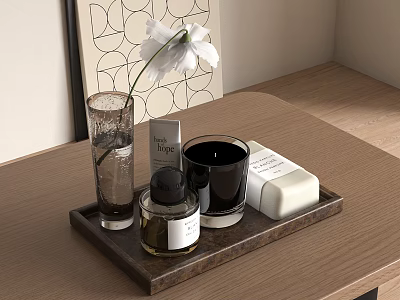 Bathroom Decorative Combinations 3d model