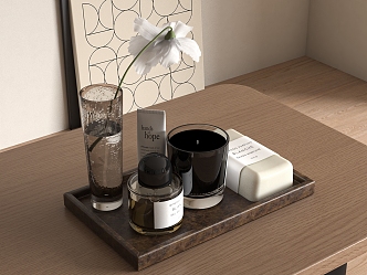 Bathroom Decorative Combinations 3d model