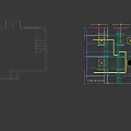 Spacious Fitness Gym Interior With Wooden Flooring Gray Walls Multiple Windows And Strip Lights