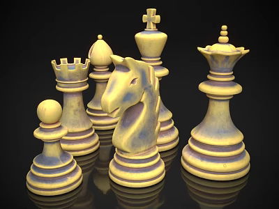 Chess 3d model