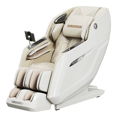Luxury Modern Massage Chair With Ergonomic Design And Full Body Massage Function 3d model